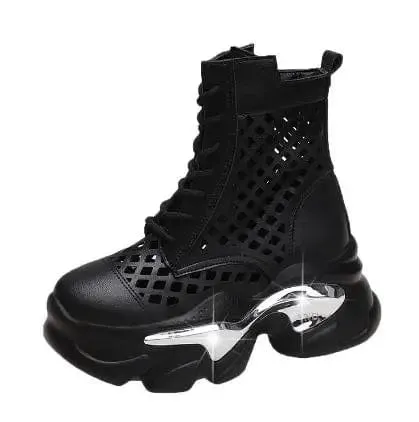 Trace Thick Wedge Sneakers