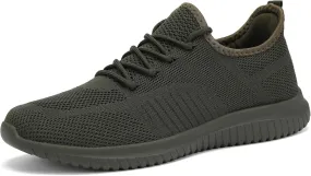 VAMJAM Men's Running Shoes Ultra Lightweight Fashion Sneakers Breathable Walking Shoes Non Slip Athletic Mesh Workout Casual Sports Shoes