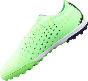 Vizari Tioga Turf Soccer Shoes for Boys and Girls| Turf Shoes with Durable Polyurethane Sole | Youth Football Turf Shoes with Molded Rubber Oursole | Optimal Traction on All Surfaces
