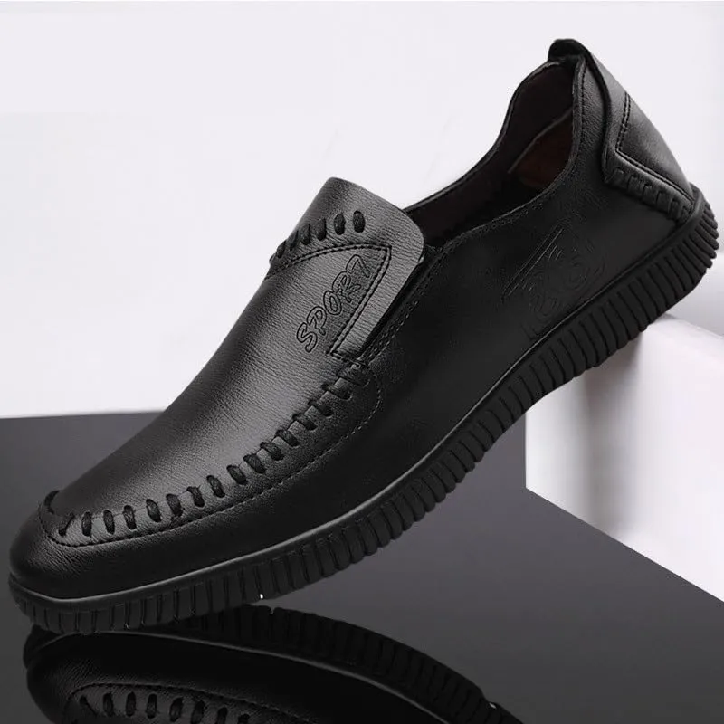 Walking Shoes for Men Mens Loafers Wedding Dress Shoes Slip-On Loafers for Men Suit Shoes