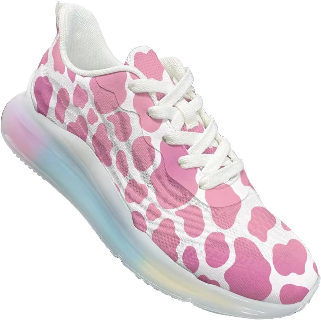 Women's Air Cushion Running Shoes Breathable Sports Tennis Sneakers Comfort Anti-Skid Casual Walking Shoes US 6-11