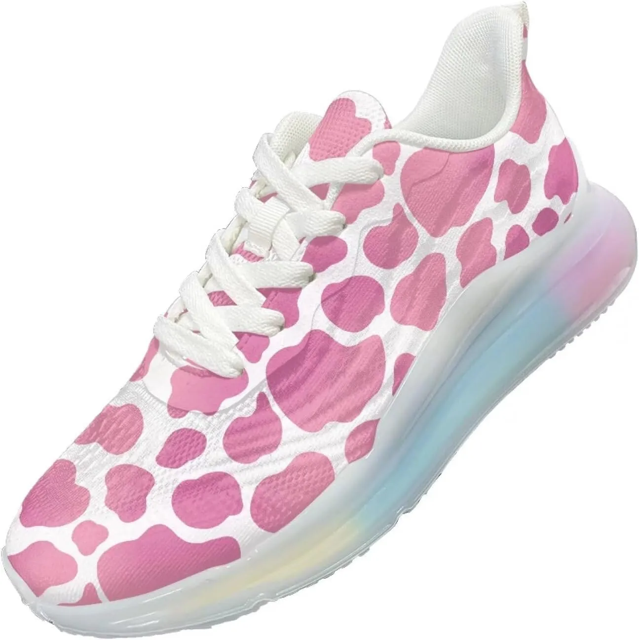 Women's Air Cushion Running Shoes Breathable Sports Tennis Sneakers Comfort Anti-Skid Casual Walking Shoes US 6-11