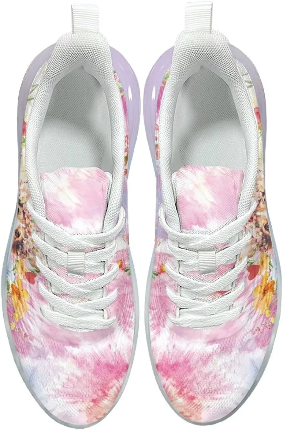 Women's Air Cushion Running Shoes Breathable Sports Tennis Sneakers Comfort Anti-Skid Casual Walking Shoes US 6-11